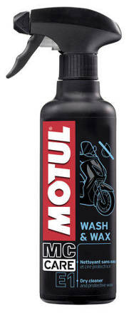 Motul E1 WASH WAX cleaner with wax 400ML